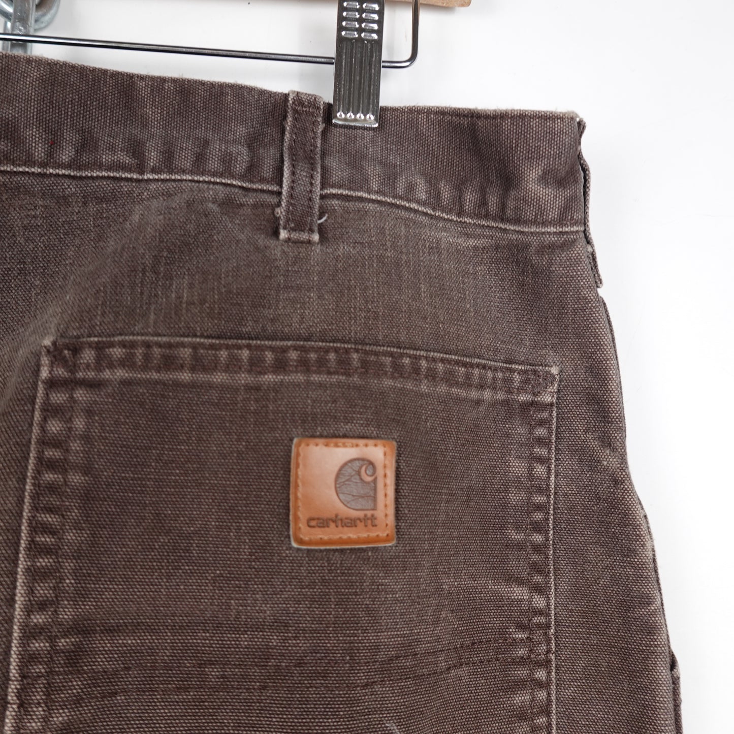 Carhartt Brown Heavy Work Pants - Size 32