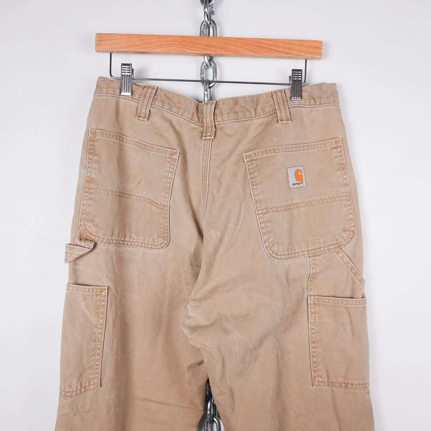 Carhartt Relaxed Fit Beige Thermal Pants - Size 32”
