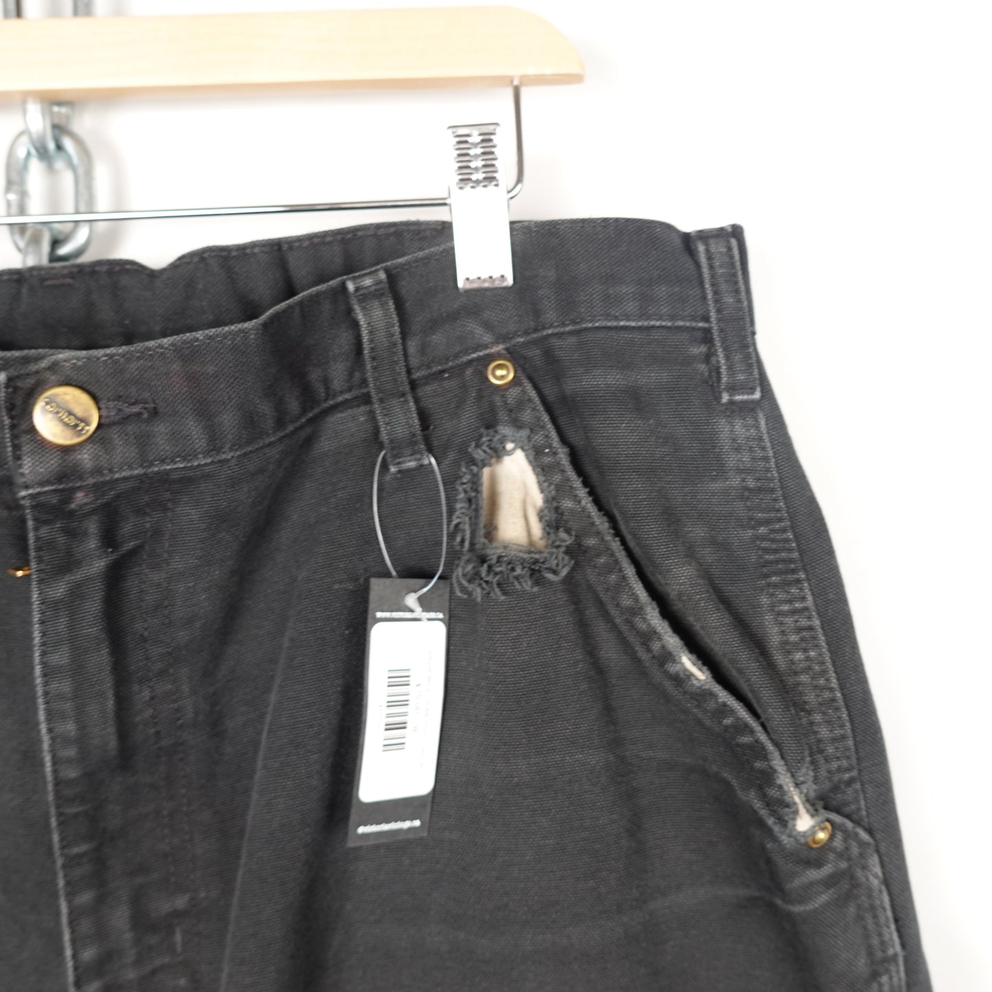 Carhartt Black Double Knees - Size 36