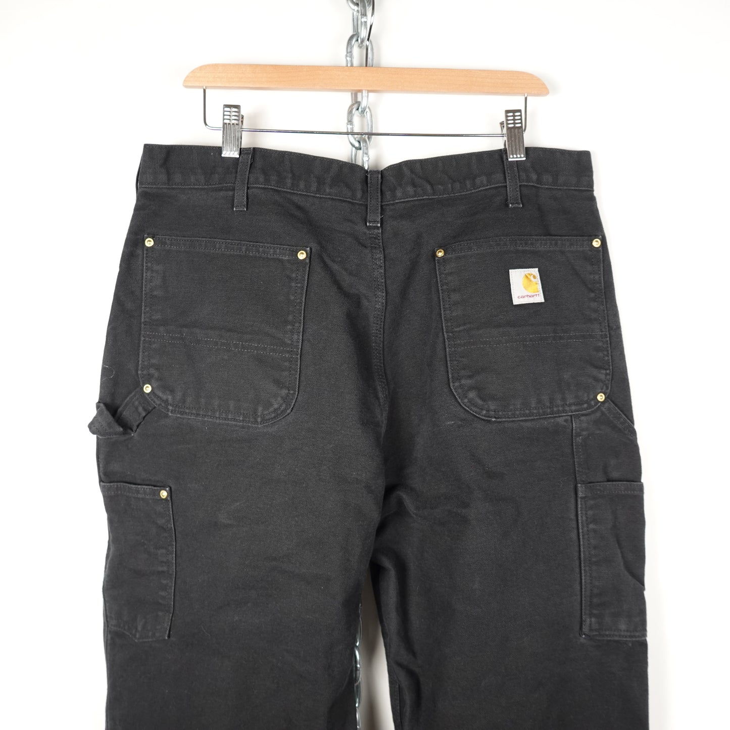 Carhartt Double Knees Black - Size 38