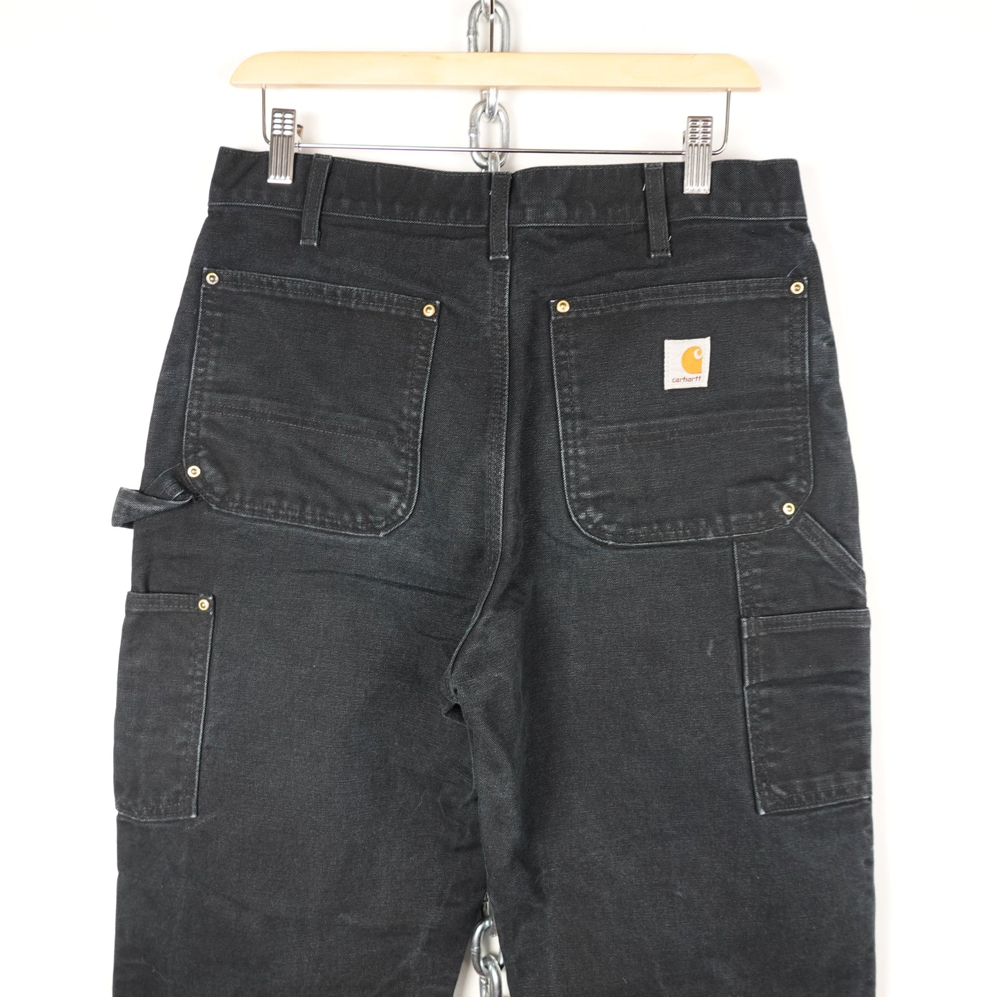 Carhartt Black Double Knee Pants - Size 30