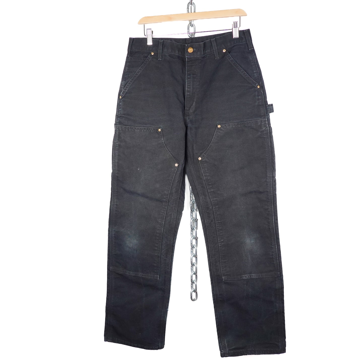 Carhartt Black Double Knee Pants - Size 30