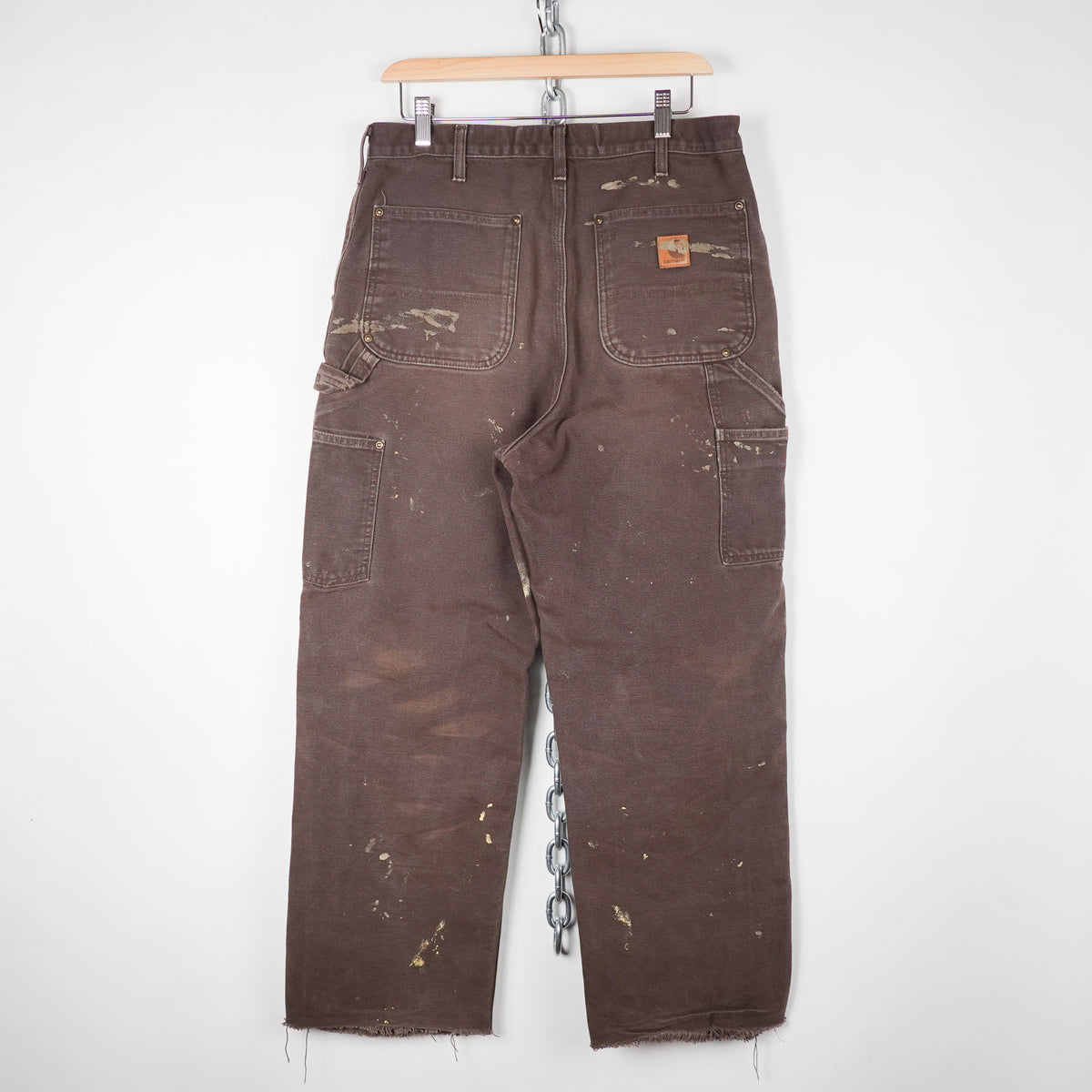 Carhartt Brown Double Knee Pants - Size 31