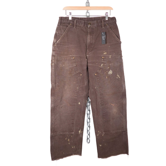 Carhartt Brown Double Knee Pants - Size 31