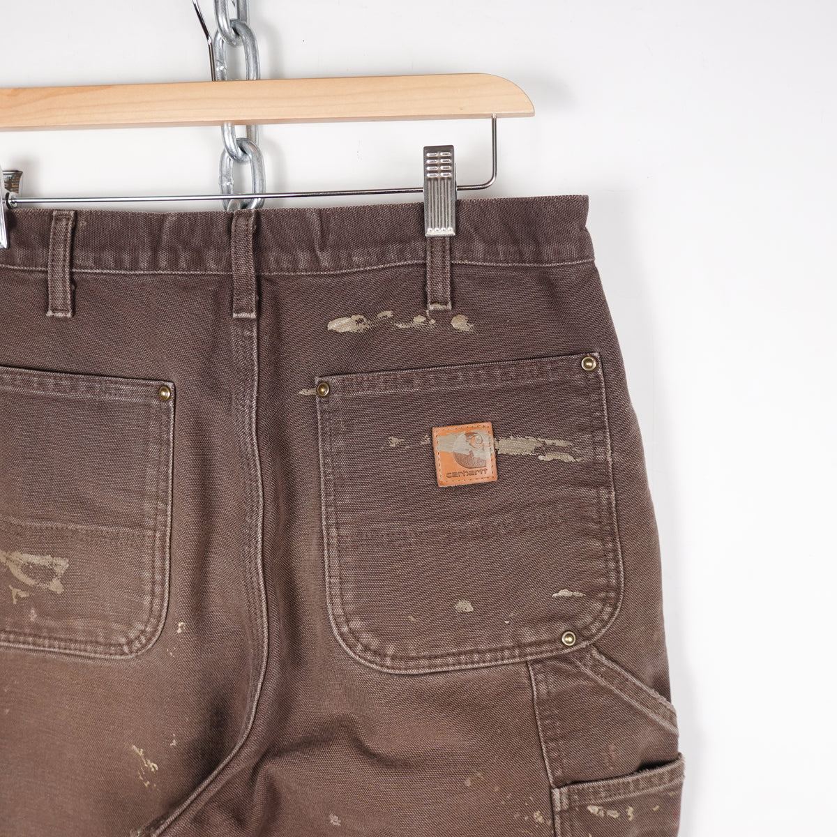 Carhartt Brown Double Knee Pants - Size 31
