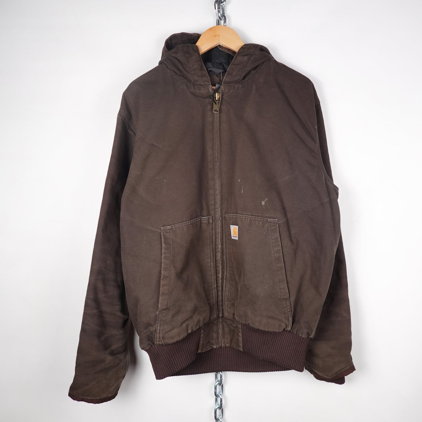 Carhartt Loose Fit Hooded Jacket - Size L
