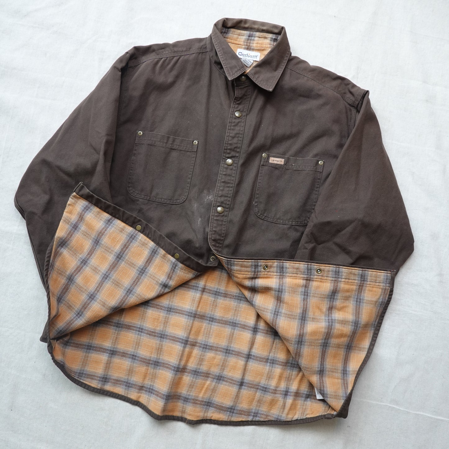 Carhartt Lined Button Up - Size XL