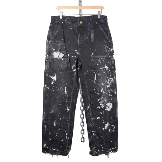 Carhartt Black Painter USA Double Knees - Size 32