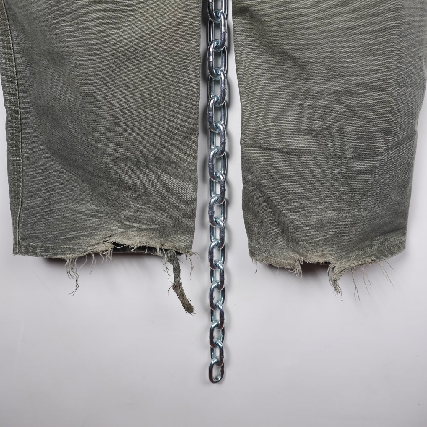 Carhartt Green Heavy Singles - Size 32