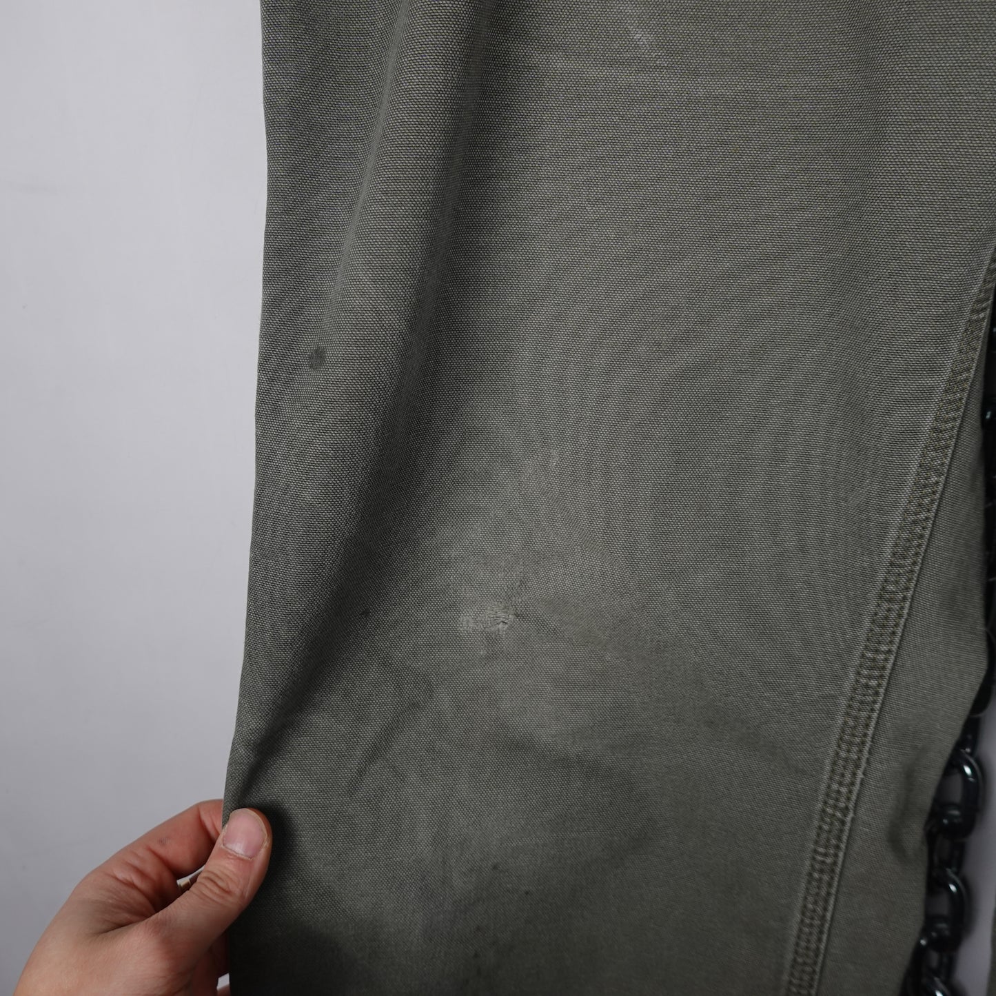 Carhartt Green Heavy Singles - Size 32