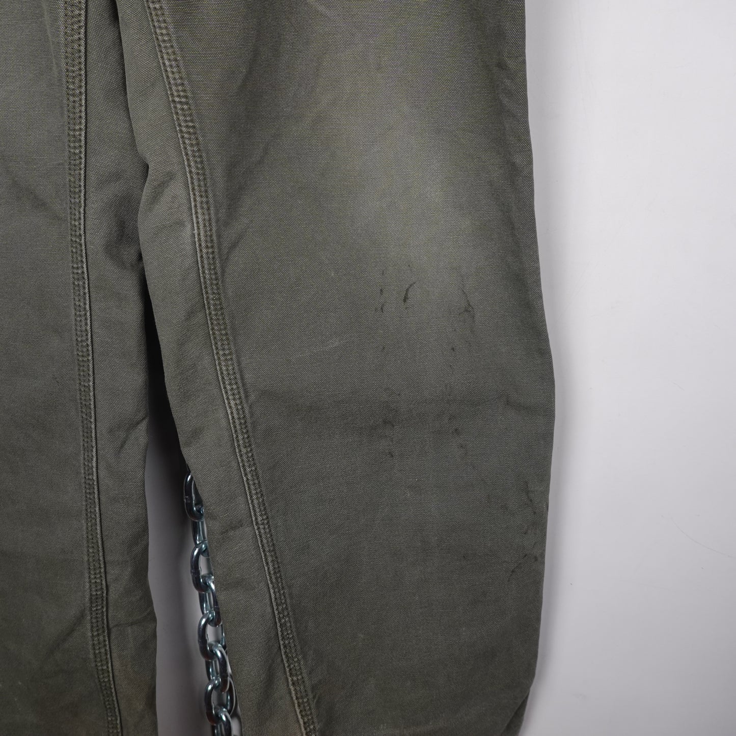 Carhartt Green Heavy Singles - Size 32