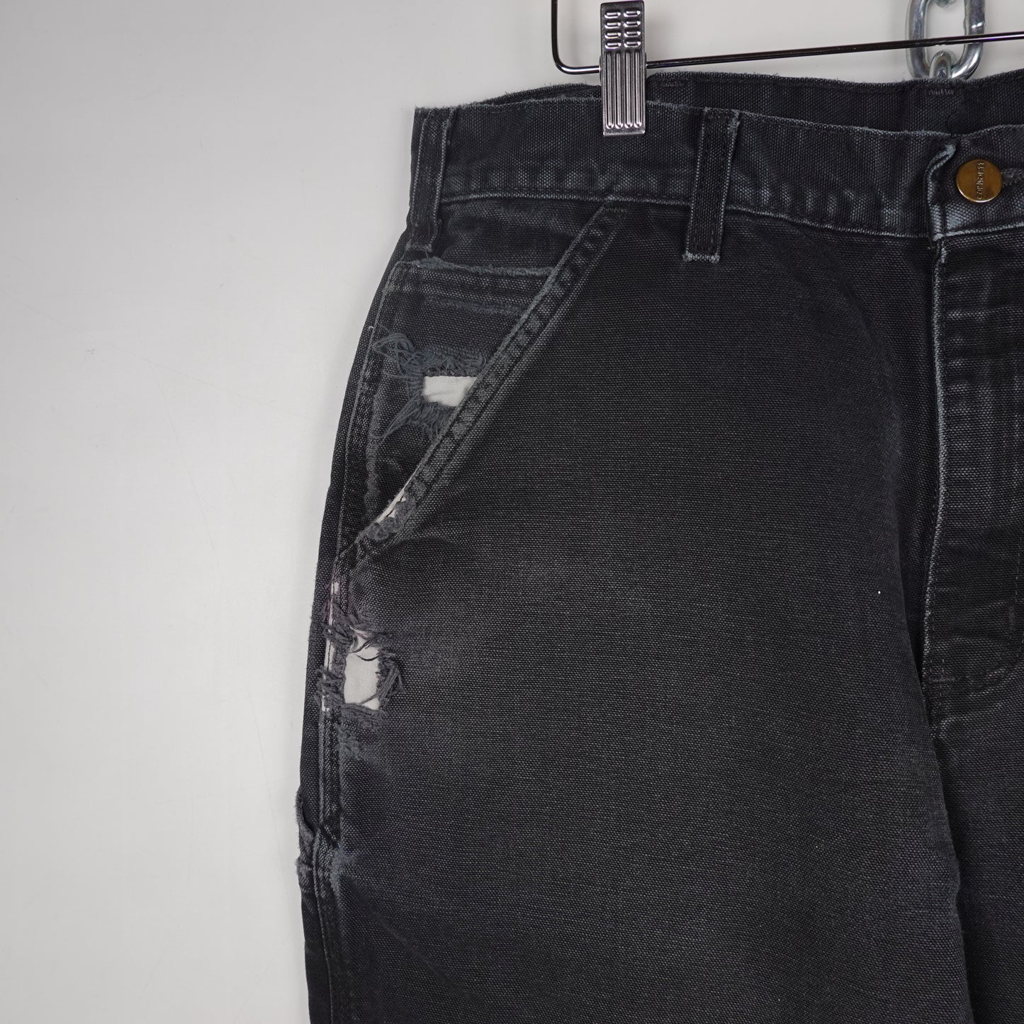 Carhartt Carpenter Black Pant - Size 32