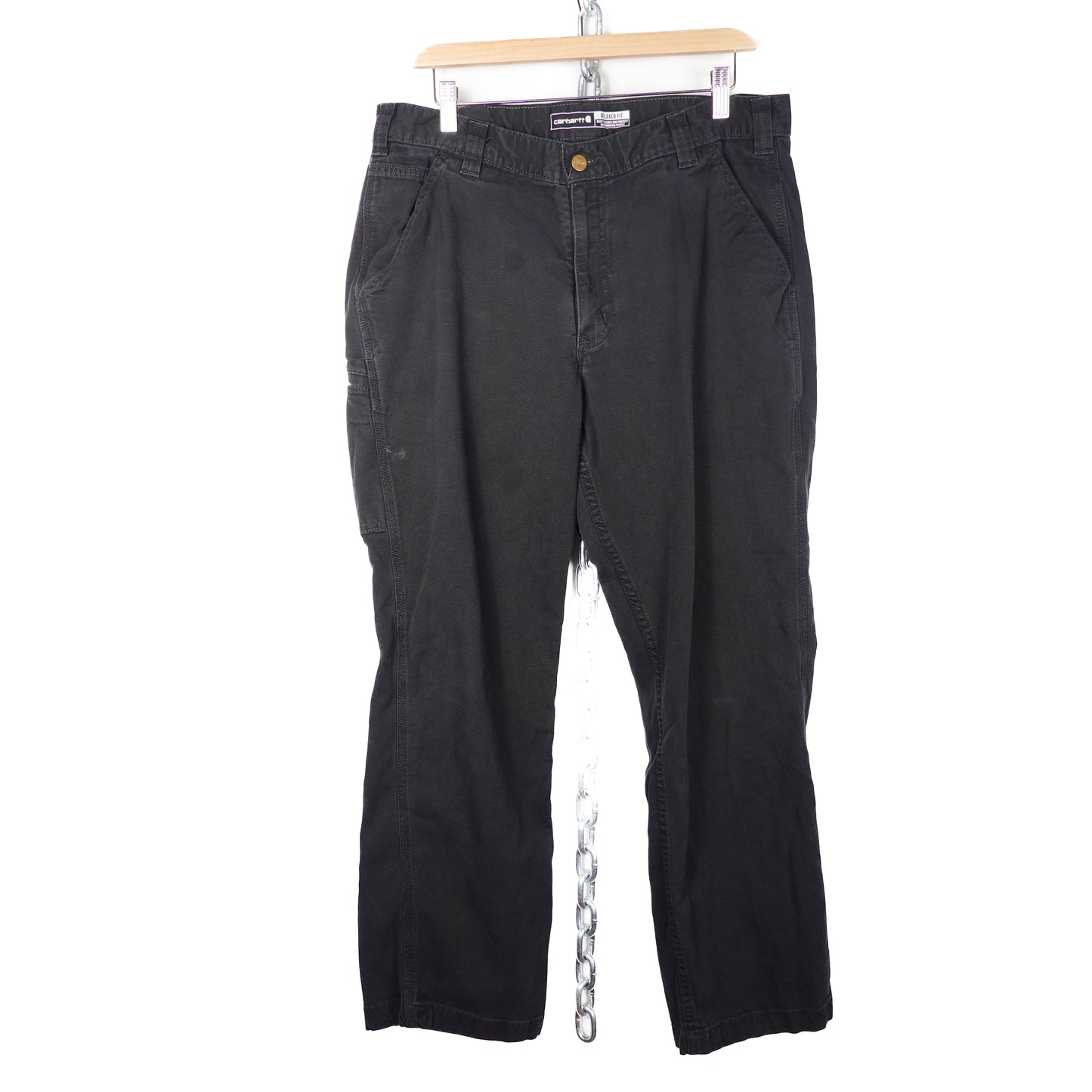 Carhartt Relaxed Fit Black Pant - Size 34