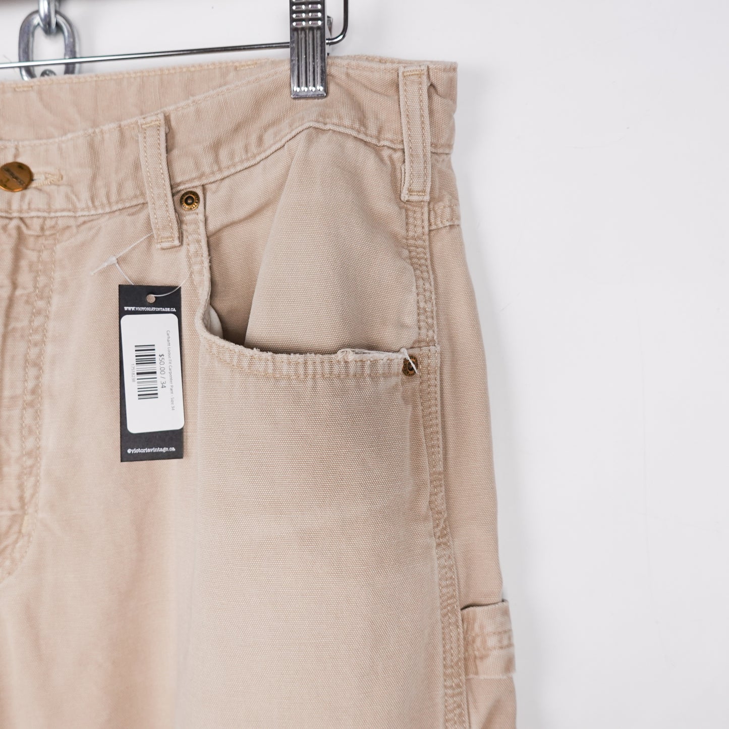 Carhartt Loose Fit Carpenter Pant - Size 34