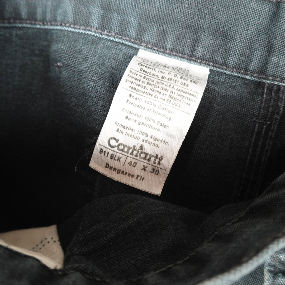 Carhartt Carpenter Black Pant - Size 38