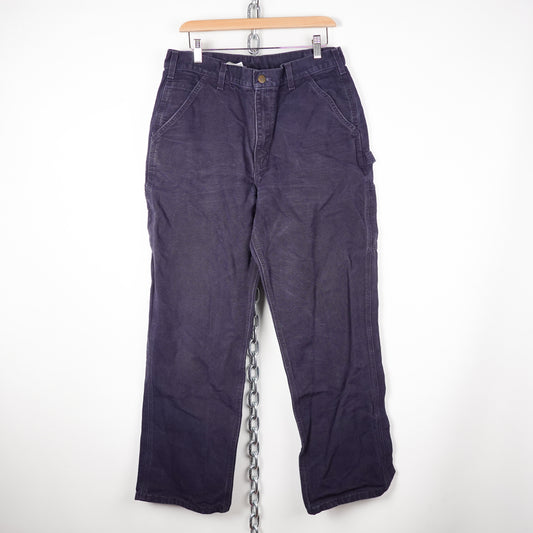 Carhartt Navy Carpenter Pant - Size 32