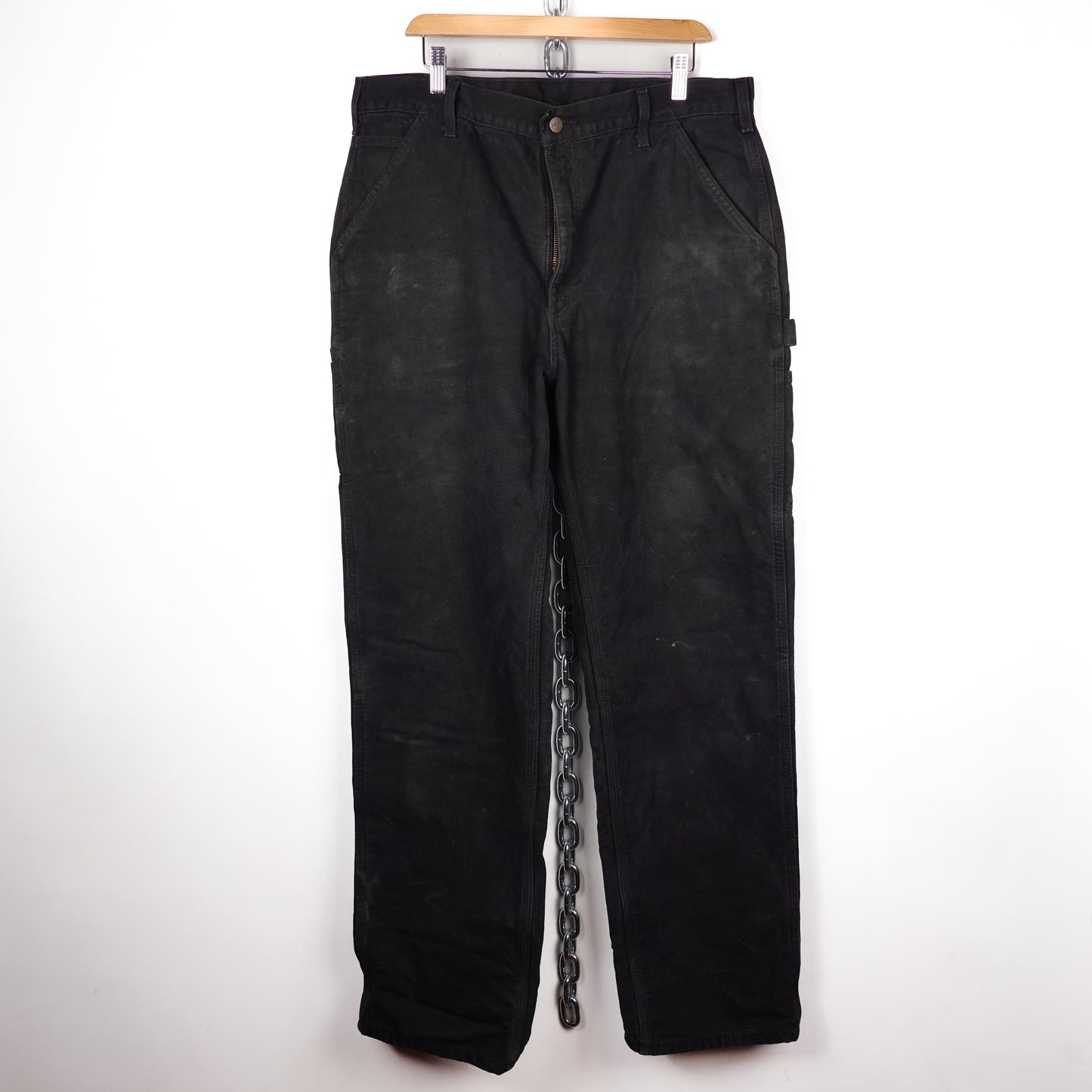 Carhartt Lined Heavy Black Singles - Size 36