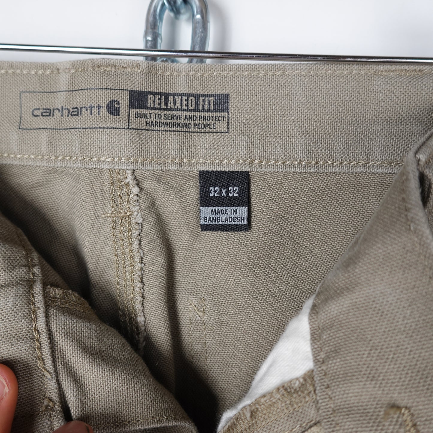 Carhartt Beige Relaxed Fit Pant - Size 32