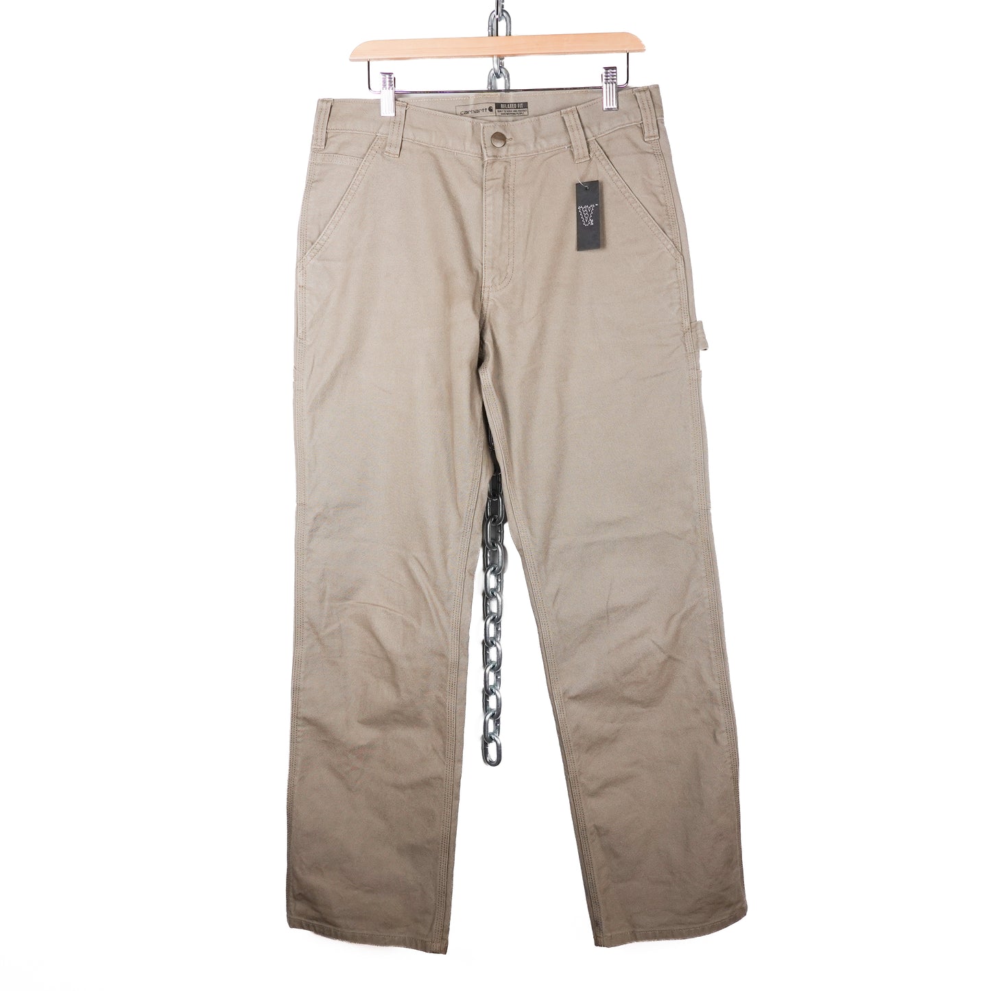 Carhartt Beige Relaxed Fit Pant - Size 32