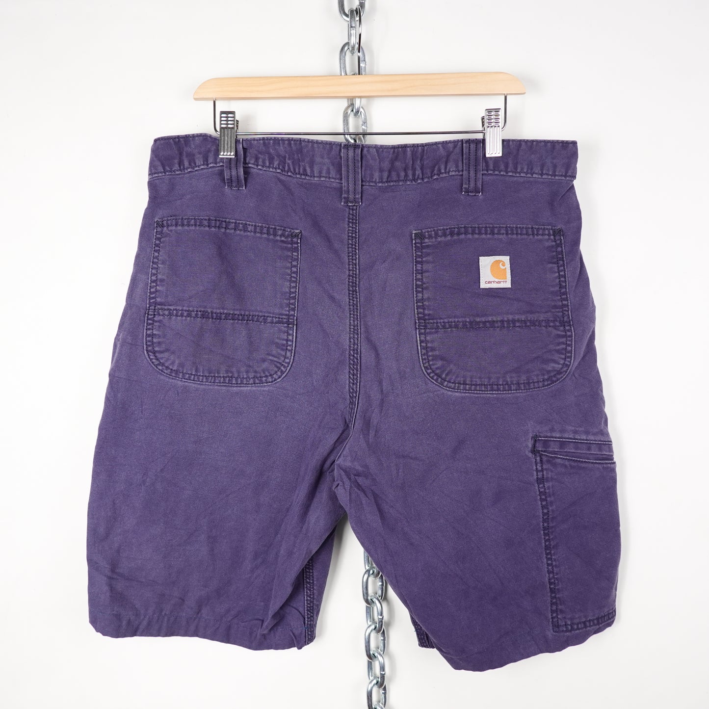 Carhartt Navy Shorts - Size 36