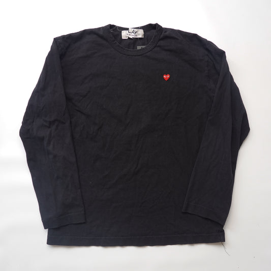 CDG Play Long Sleeve - Size XL