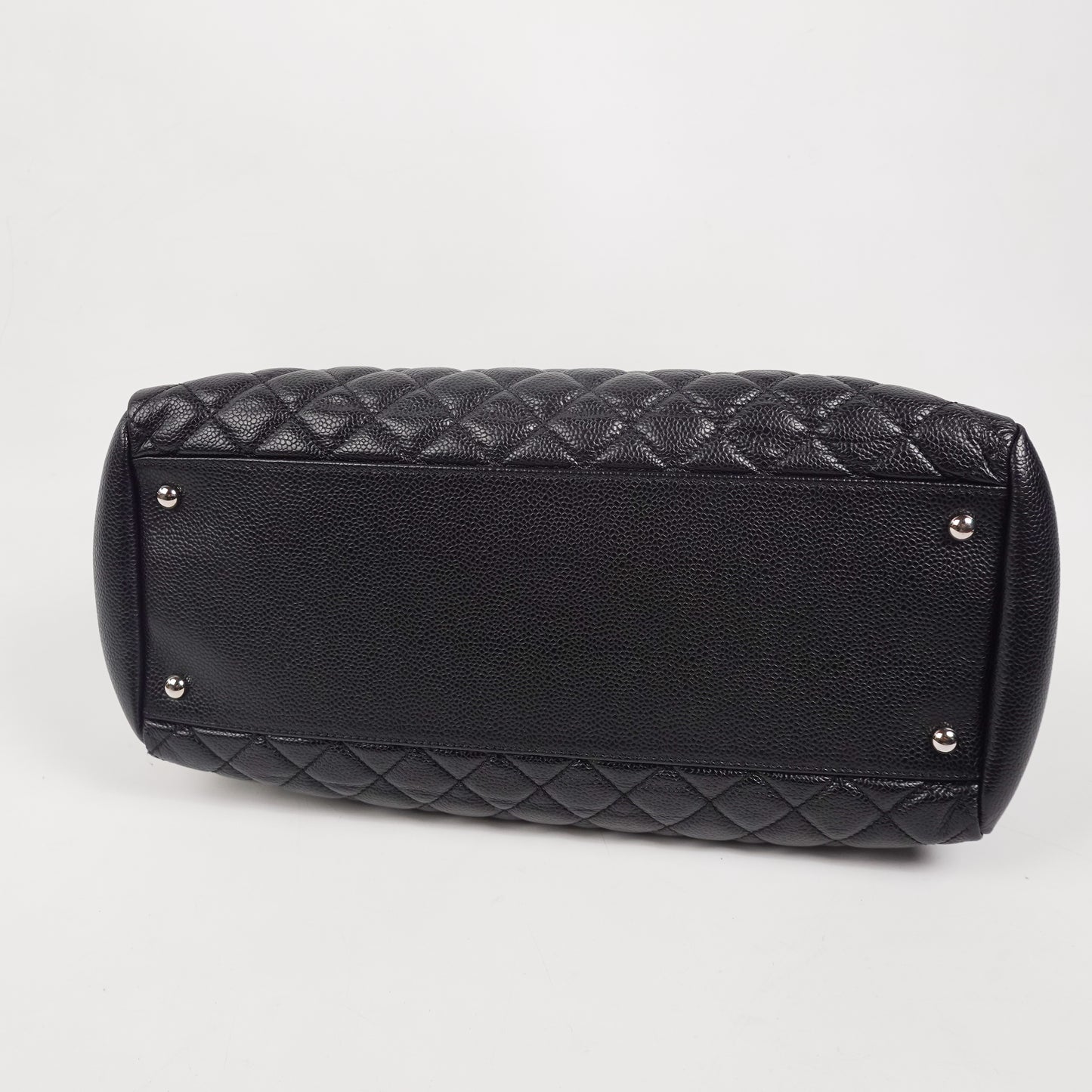 2013 Chanel Madamoiselle Caviar Leather Bowling Bag