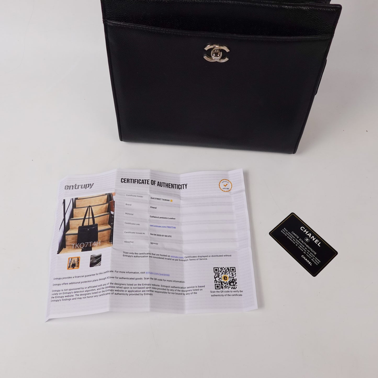 Chanel Coco Mark Tote Bag Black