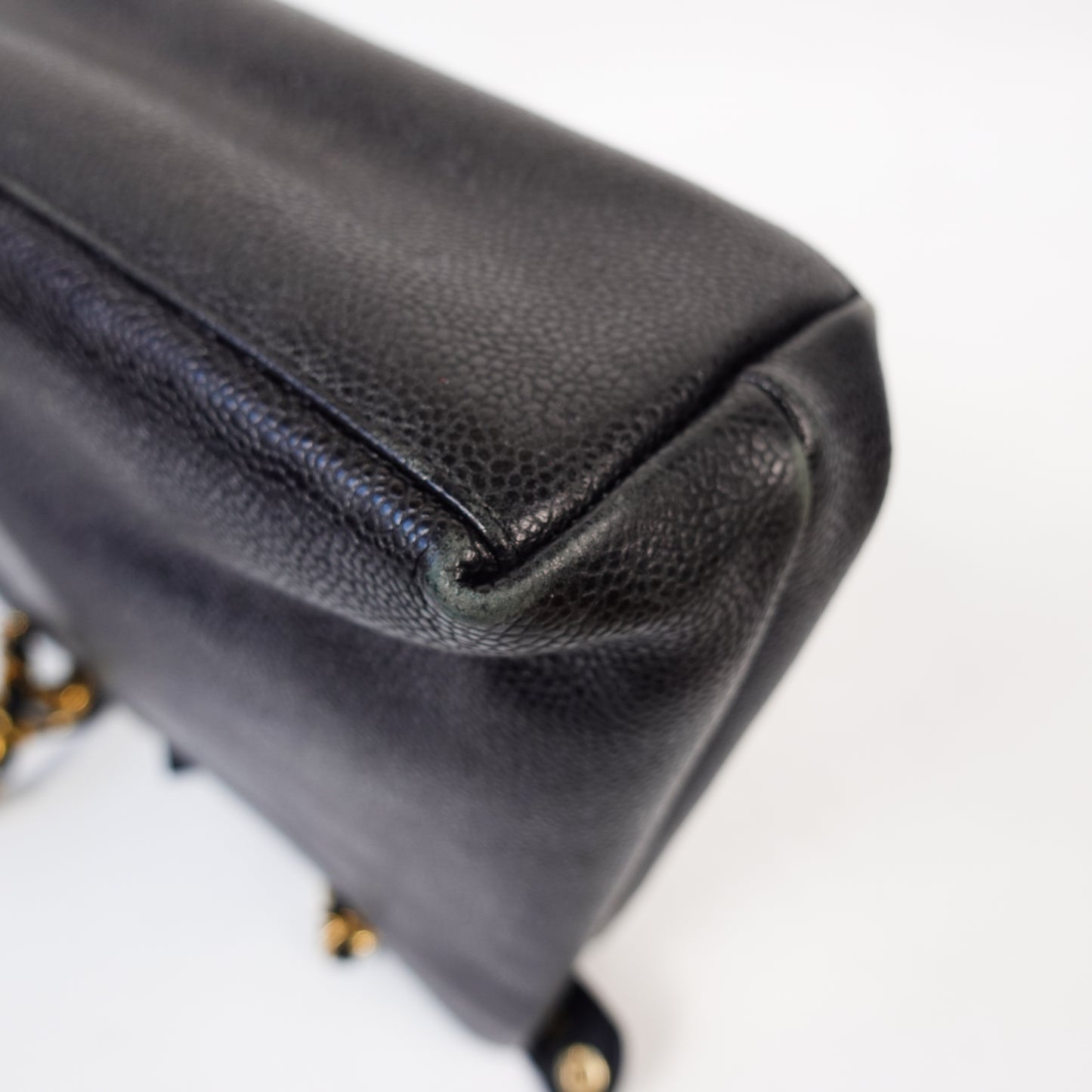 Chanel CC Matelasse Chain Tote Bag Black