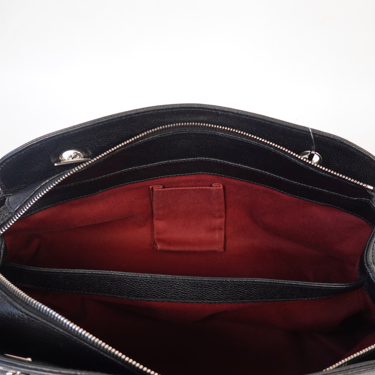 Chanel Caviar Timeless CC Shoulder Bag Black