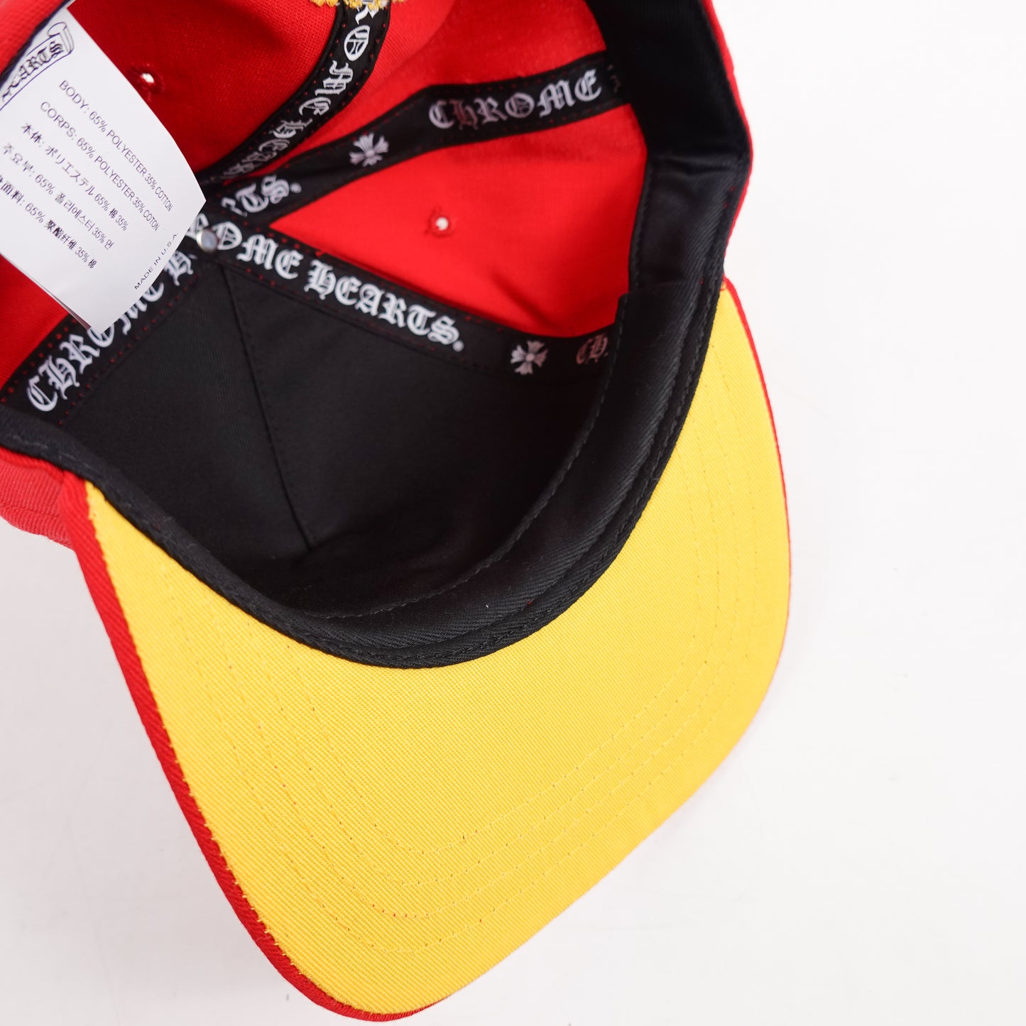Chrome Hearts CH Baseball Hat - Red