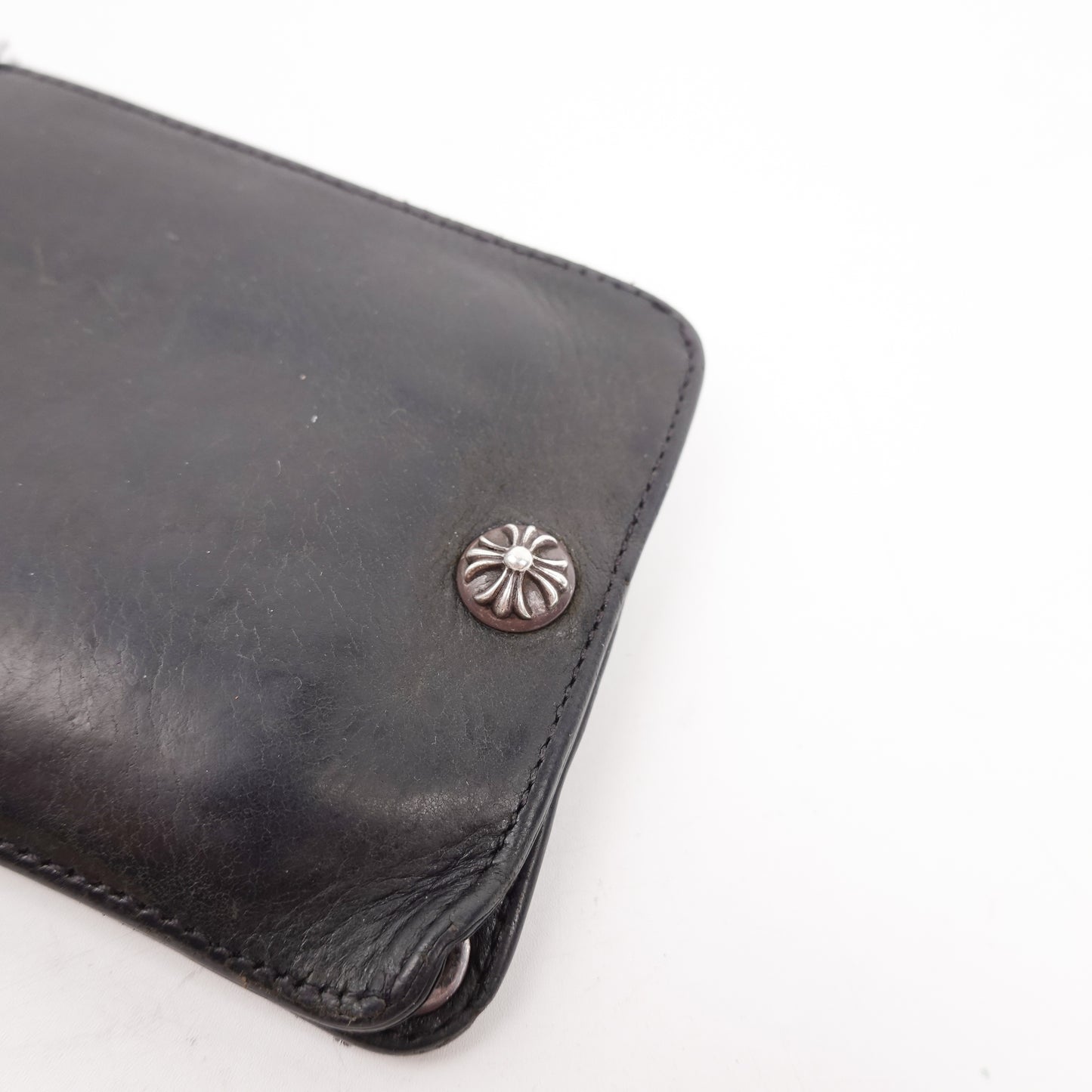 Chrome Hearts Leather Bi-Fold Wallet