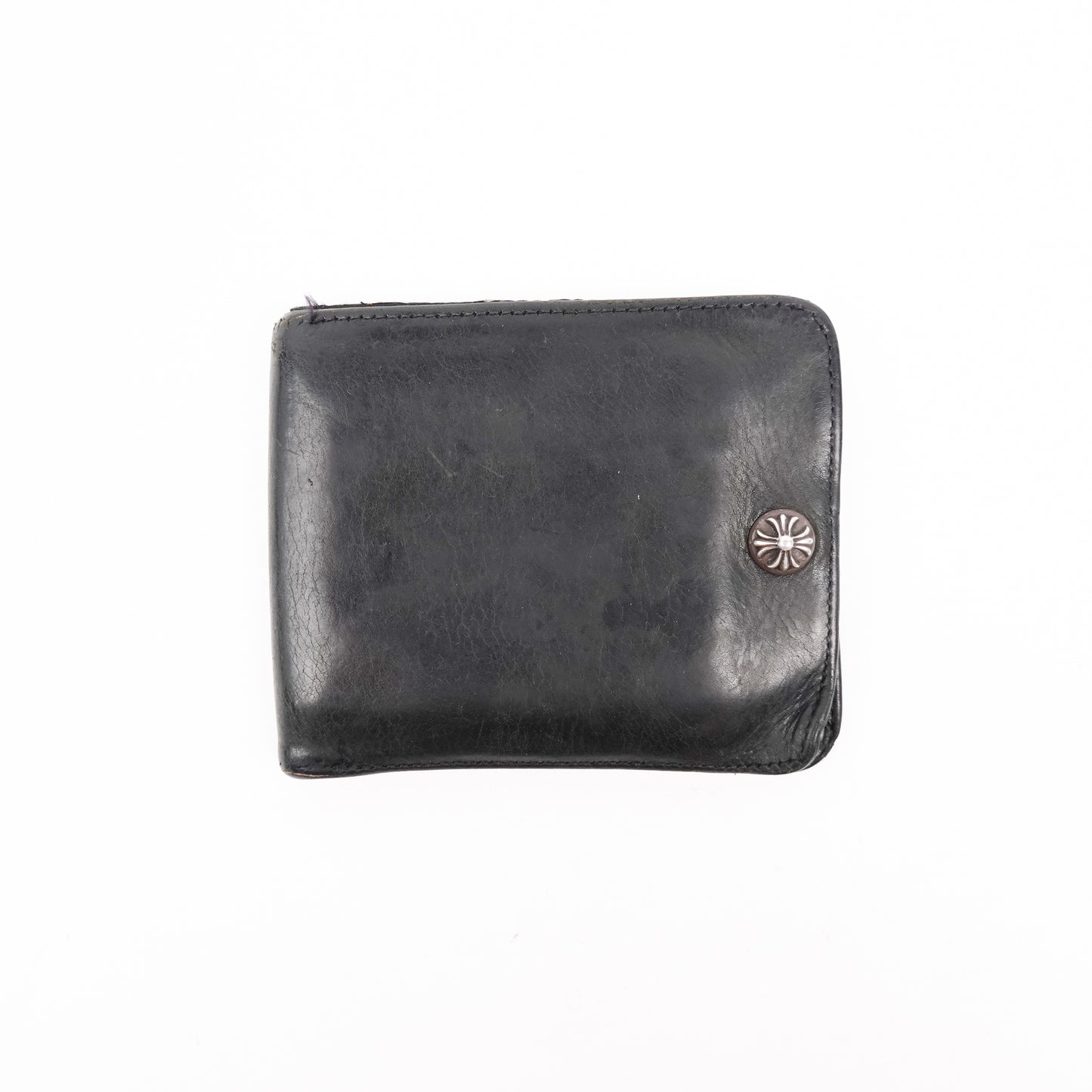 Chrome Hearts Leather Bi-Fold Wallet