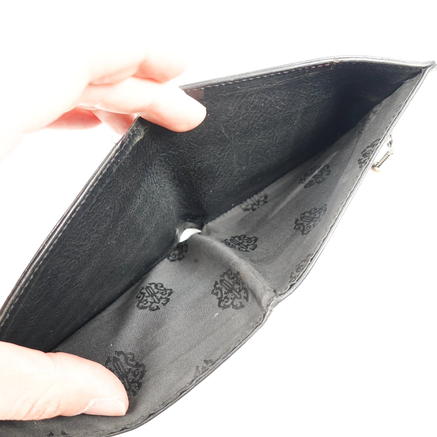 Chrome Hearts Leather Bi-Fold Wallet