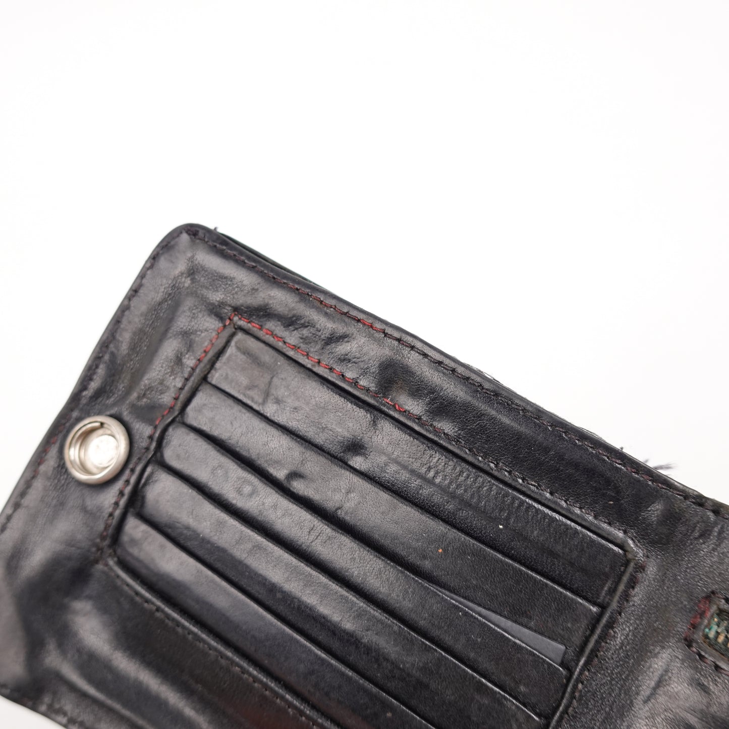 Chrome Hearts Leather Bi-Fold Wallet