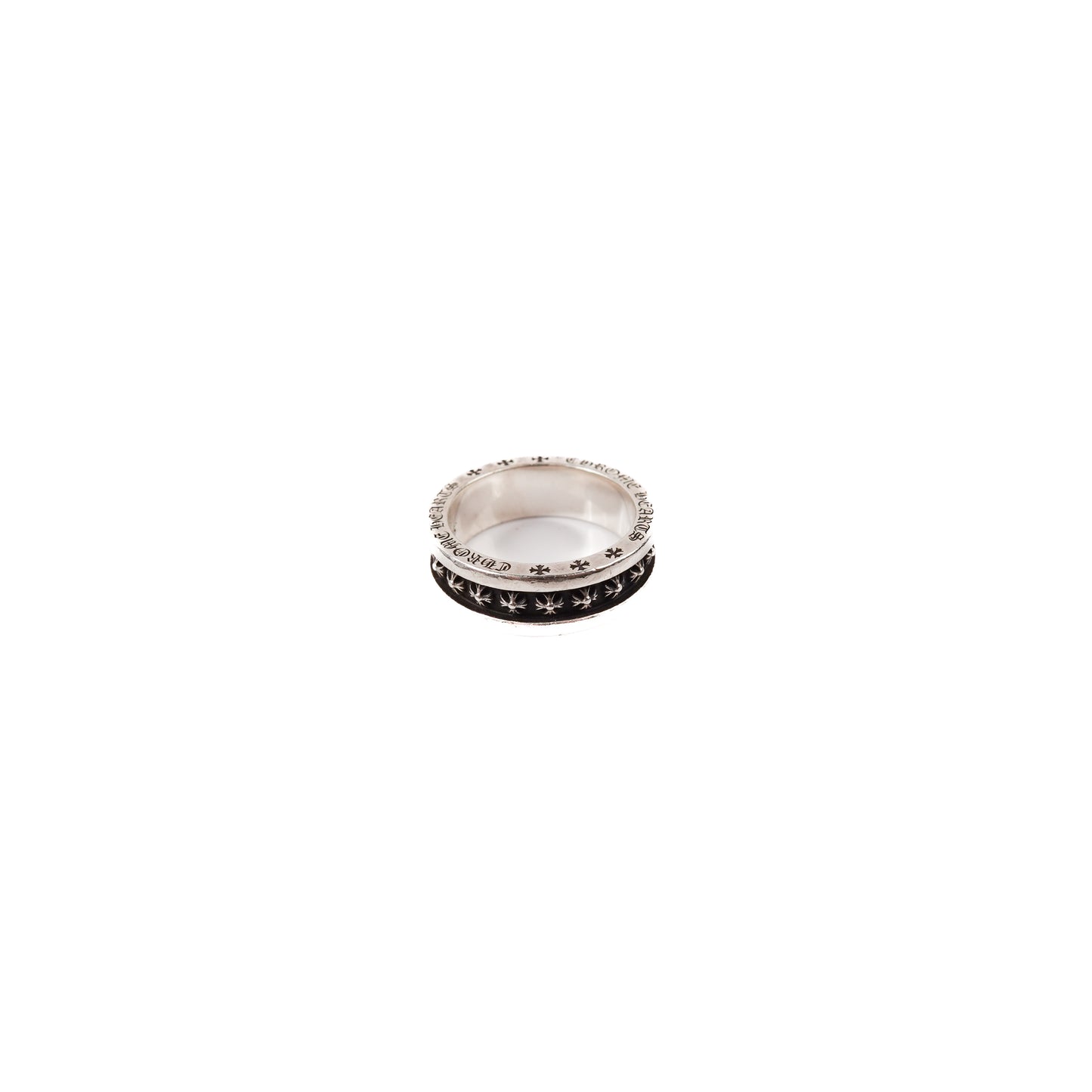 Chrome Hearts Mini Plus Ring - Size 10.5