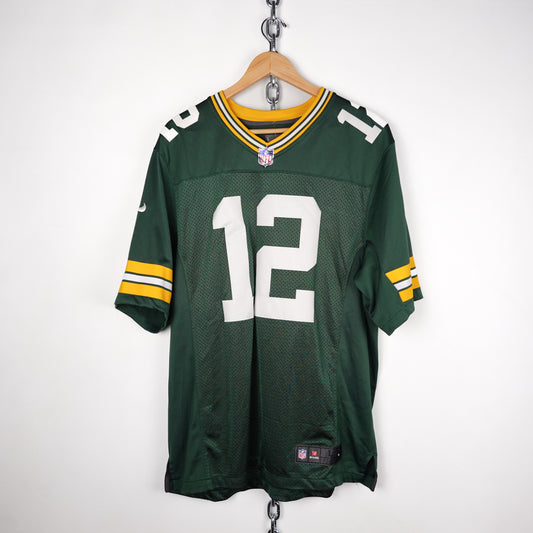 Green Bay Packers Rodgers Jersey - Size L