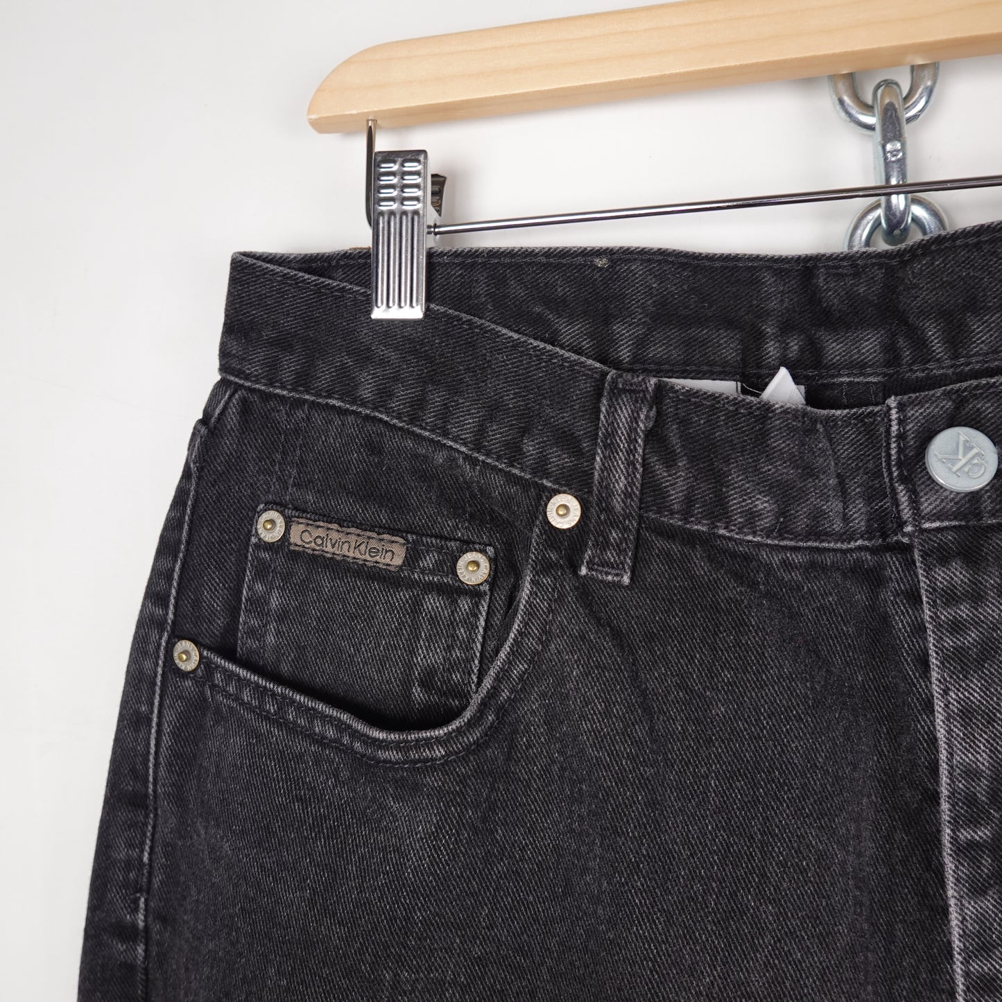 Vintage Calvin Klein Black Pant - Size 30