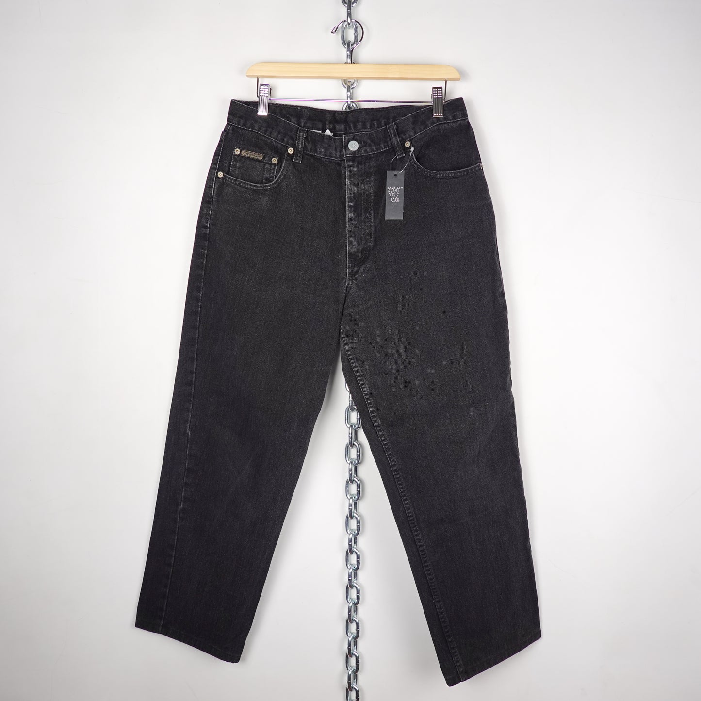 Vintage Calvin Klein Black Pant - Size 30