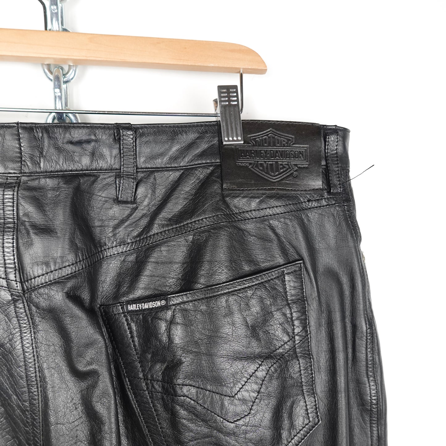 Harley Leather Pant - Size 40