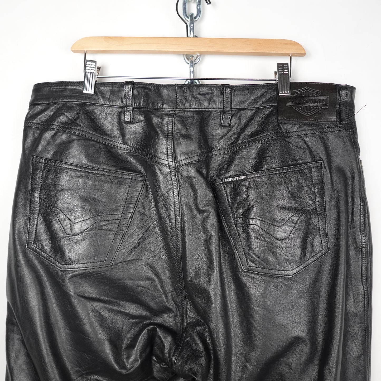 Harley Leather Pant - Size 40