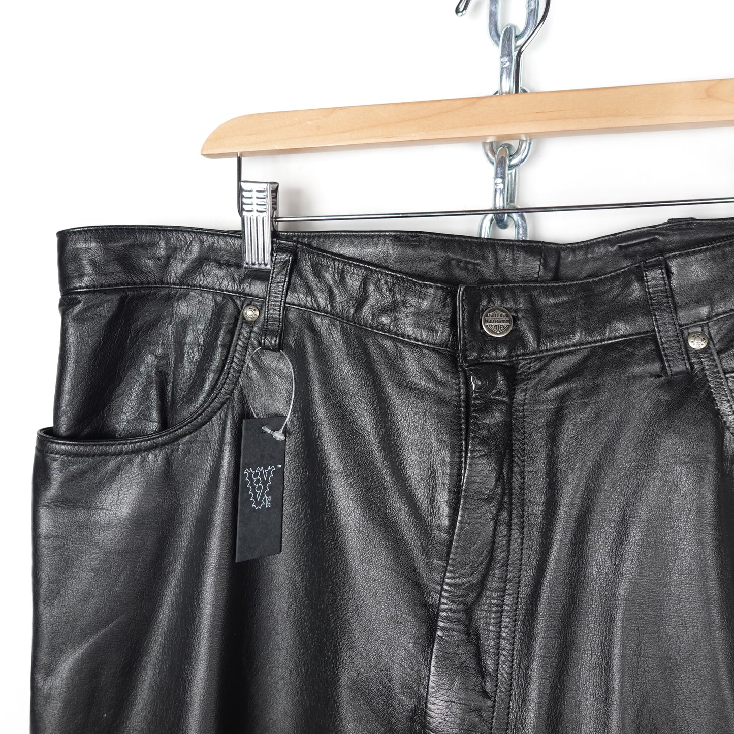 Harley Leather Pant - Size 40