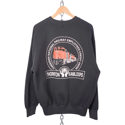 1990s Canadian Railway Union Crewneck - Size XL