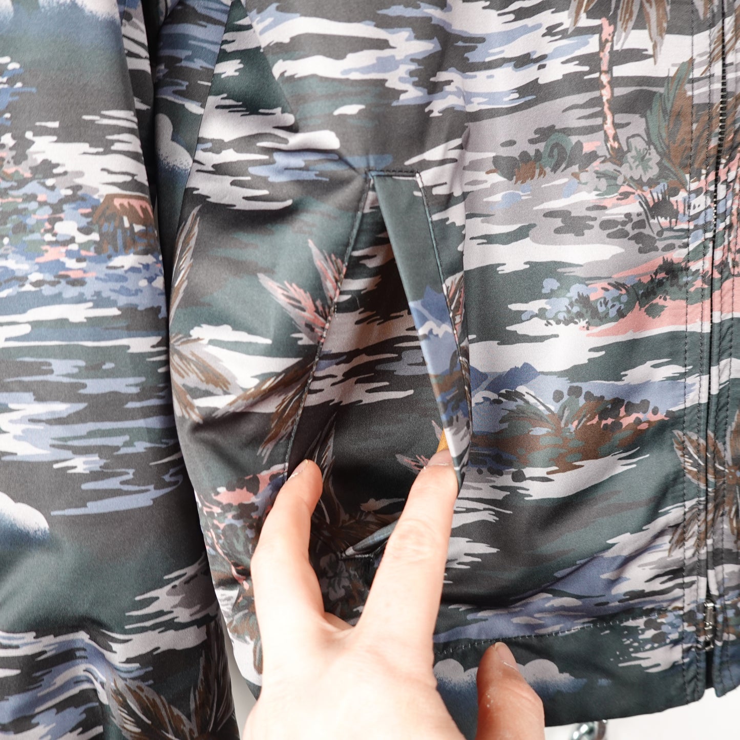 Coach Hawaii Print Jacket - Size 46