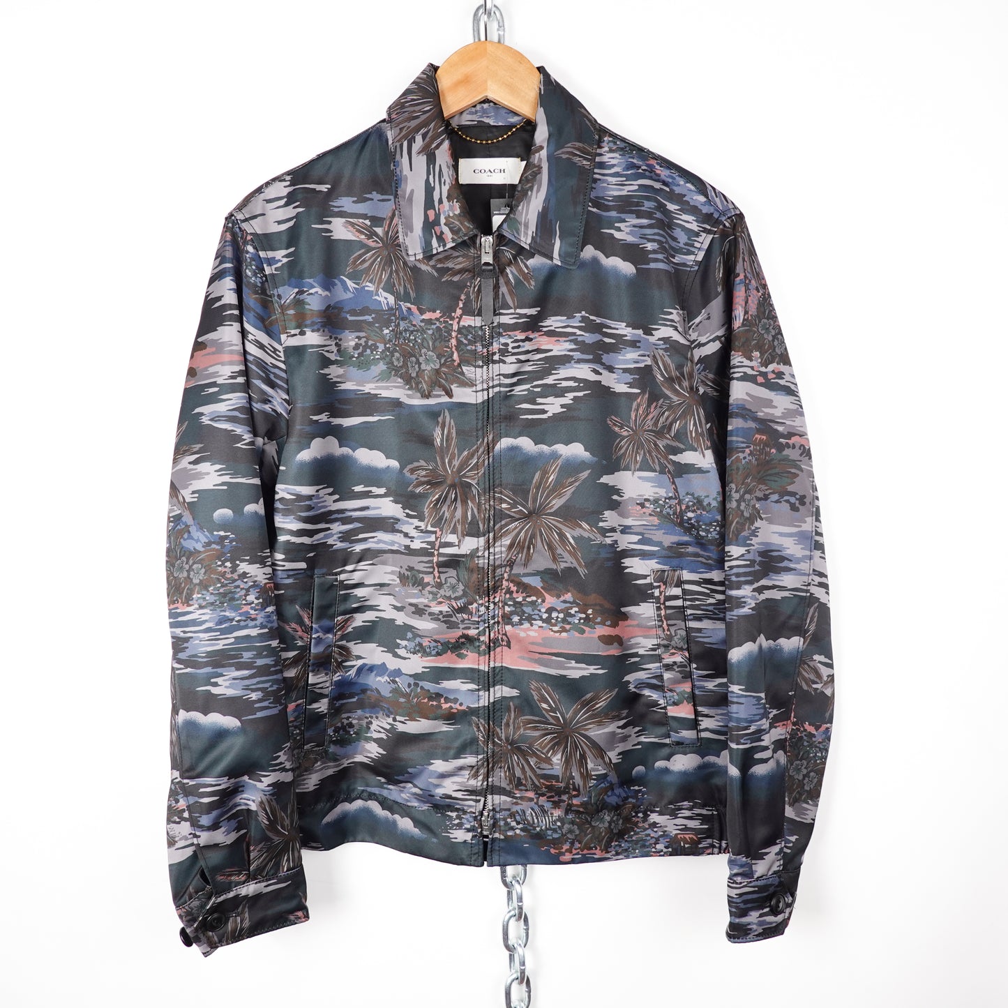 Coach Hawaii Print Jacket - Size 46