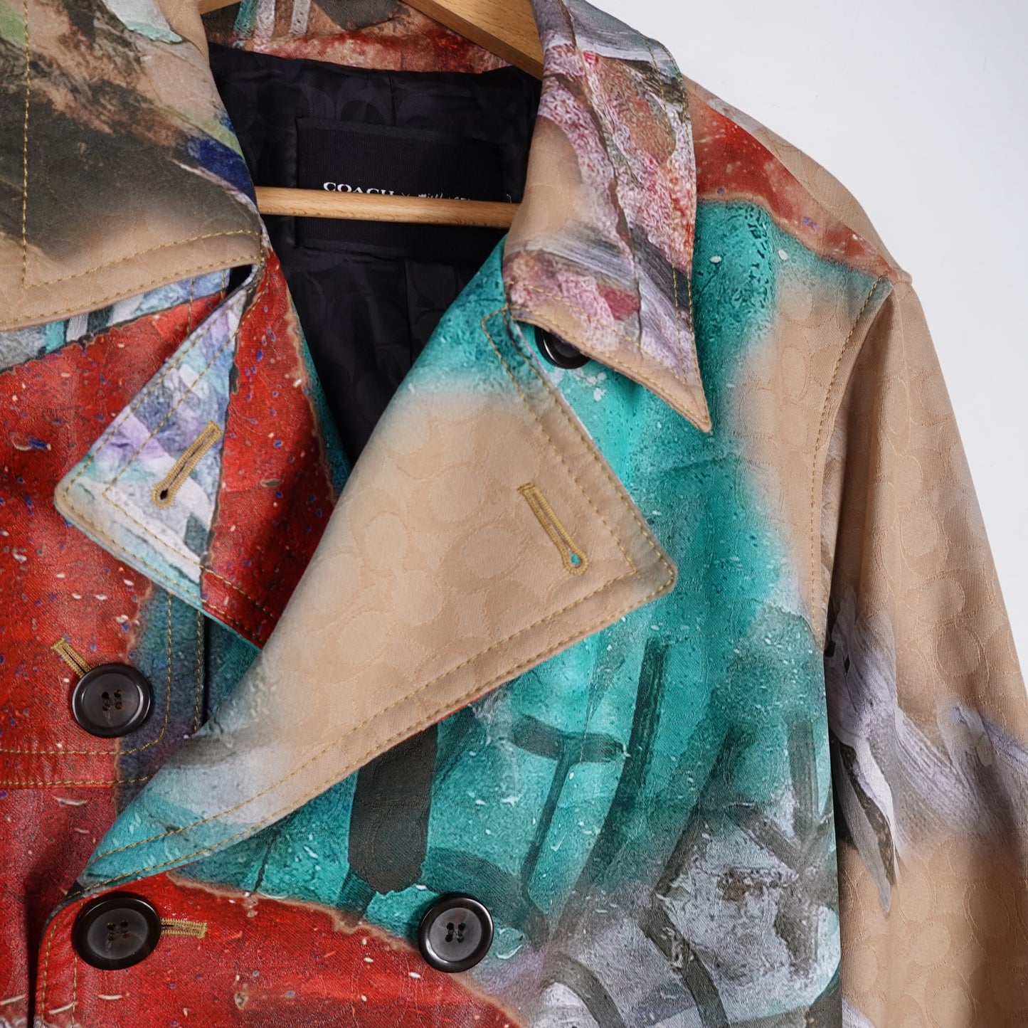 Coach x Mint & Serf Double Breasted Trench Coat - Size S