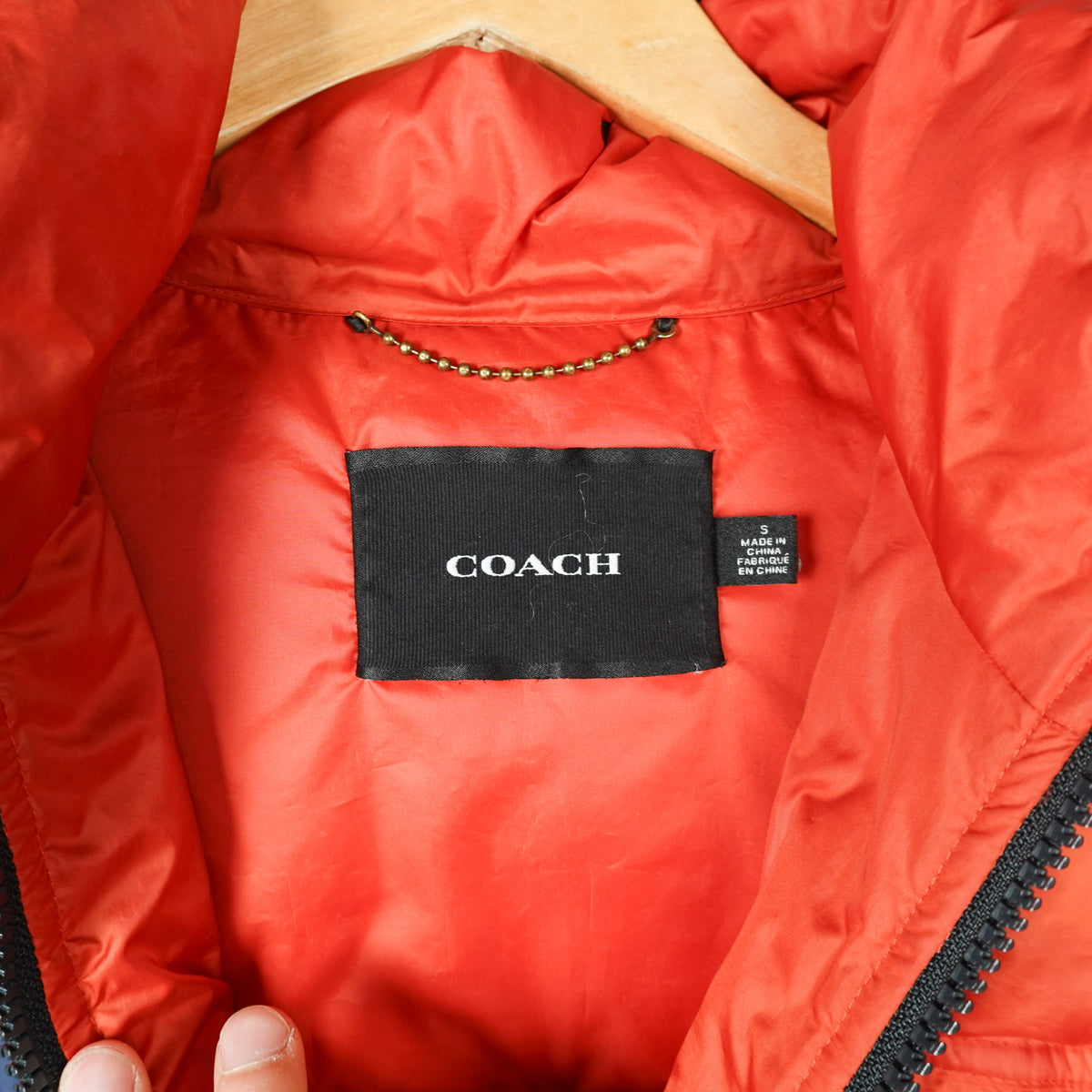 Coach Puffer Jacket - Size S