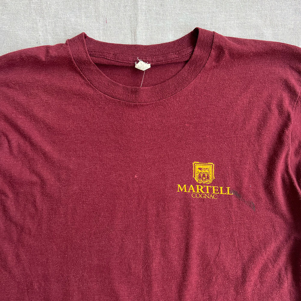 80s Martell Cognac Tee - Size XL