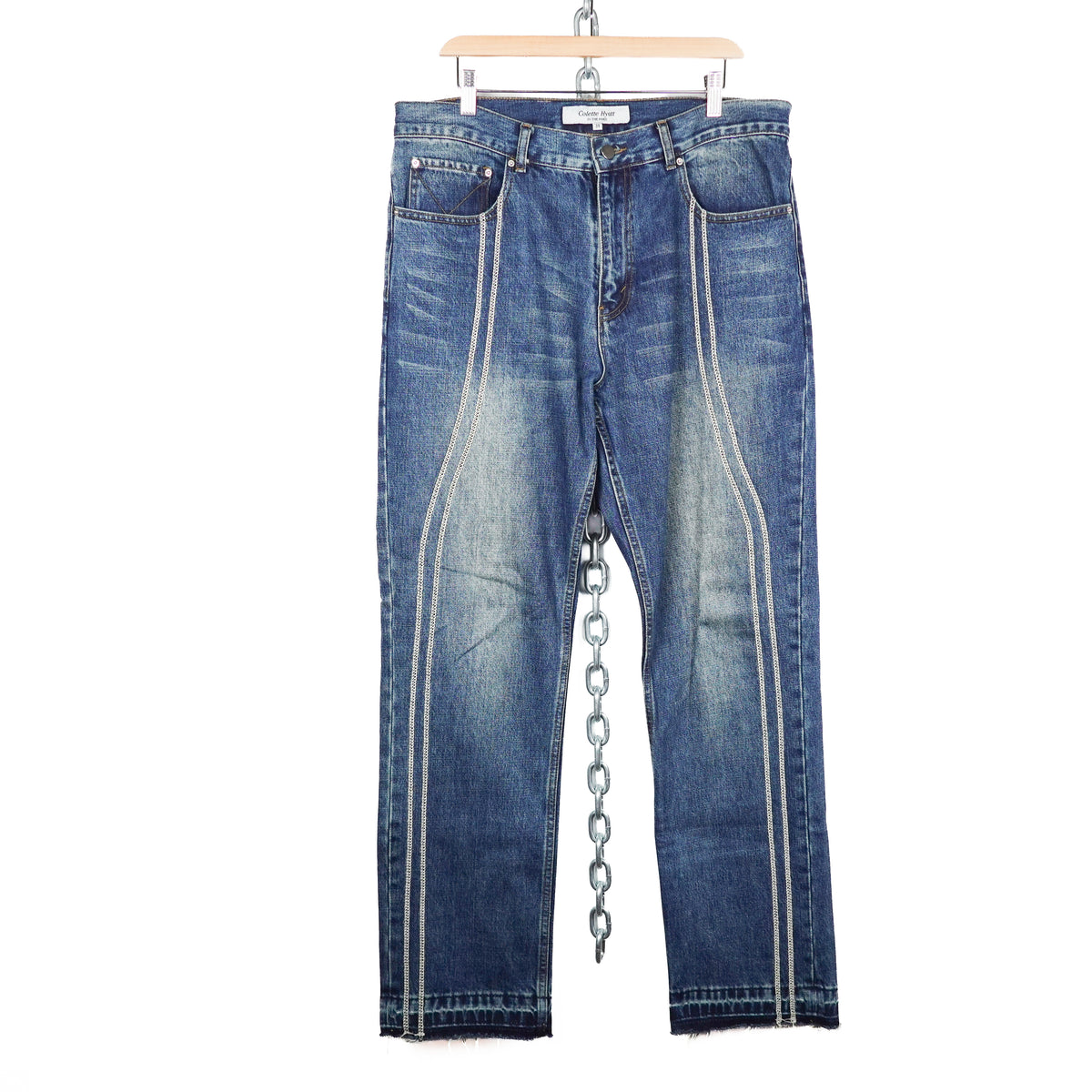 Collette Hyatt Denim Pants - Size 36