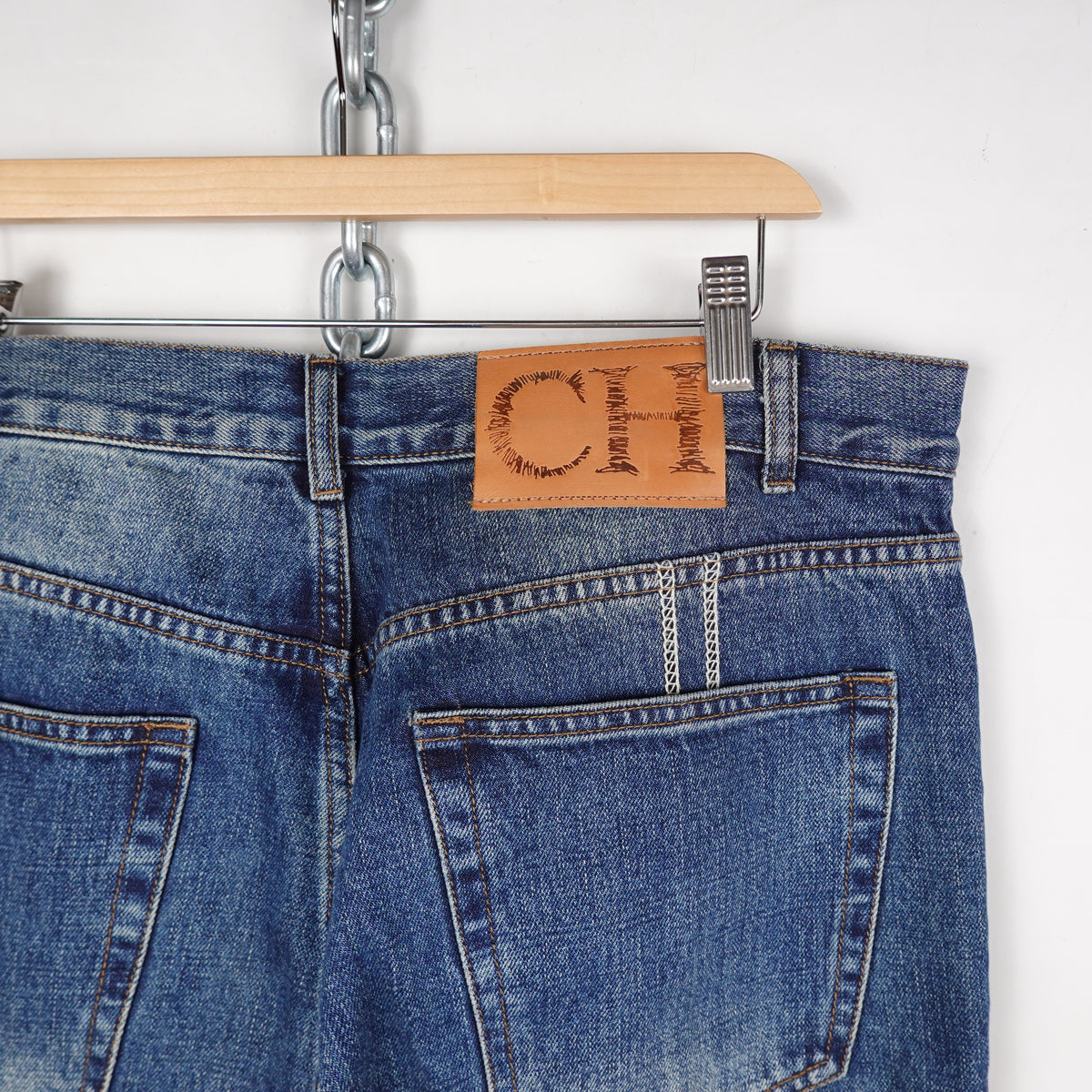 Collette Hyatt Denim Pants - Size 36