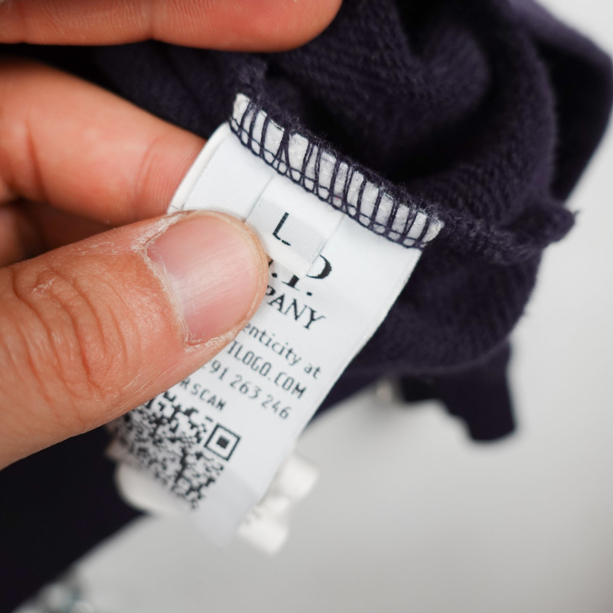 CP Company Navy Crewneck - Size L